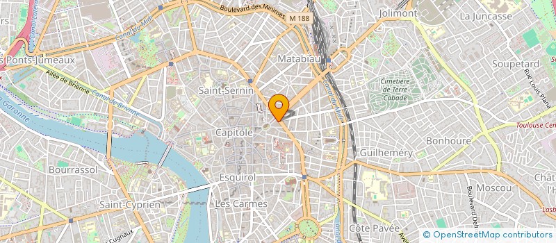 localisation de l'entreprise BARRAUD à TOULOUSE