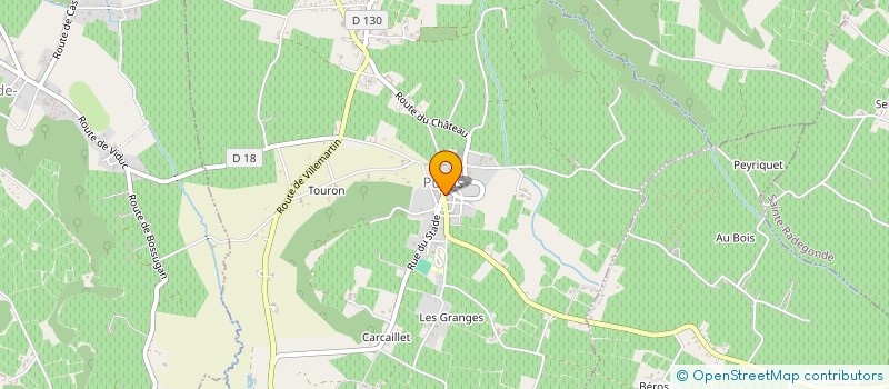 localisation de l'entreprise BARRAUD SPECTACLES ORGANISATION  PUJOLS