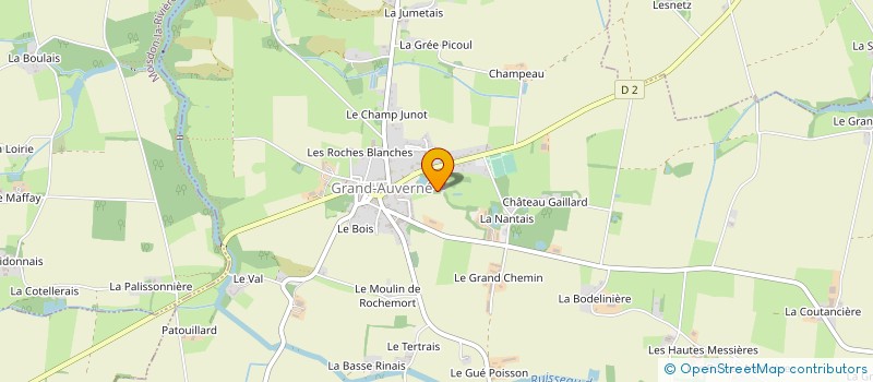localisation de l'entreprise BARRAULT à MOISDON-LA-RIVIERE