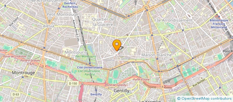 localisation de l'entreprise BARRAULT  PARIS