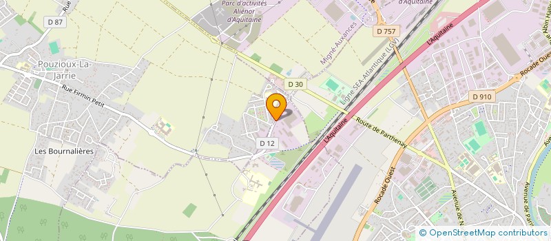 localisation de l'entreprise BARRAULT IMMO  BIARD