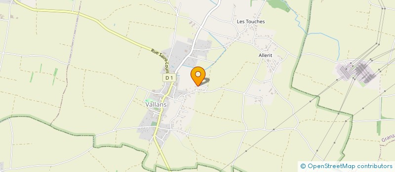 localisation de l'entreprise BARRE à VALLANS