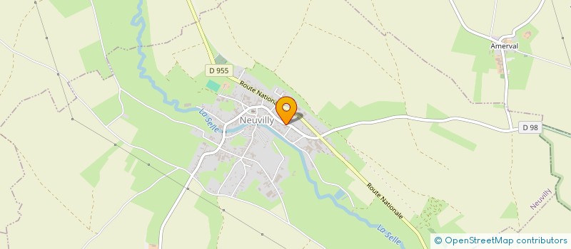 localisation de l'entreprise BARRE à NEUVILLY
