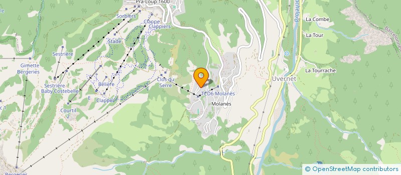 localisation de l'entreprise BARRE-ARDISSONE  BARCELONNETTE