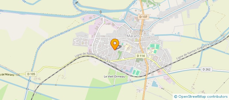 localisation de l'entreprise BARRE EN MAIN  MARANS