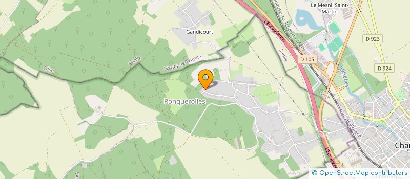 localisation de l'entreprise BARRE-FTK  RONQUEROLLES