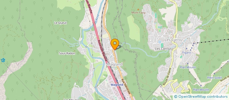 localisation de l'entreprise BARRE HOME  MAGLAND