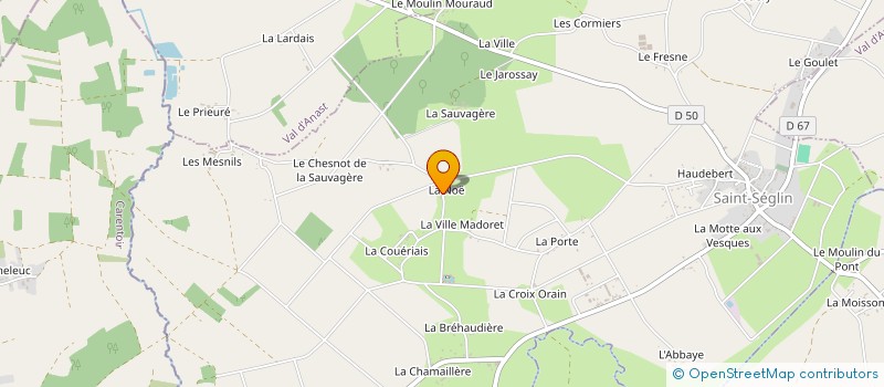 localisation de l'entreprise BARRE JEAN JACQUES ET YVES  VAL D'ANAST