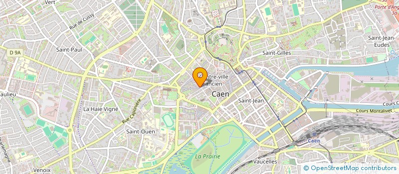 localisation de l'entreprise BARRE NATHALIE à CAEN