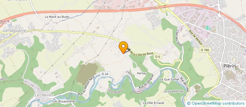 localisation de l'entreprise BARRE RIZZO  PLERIN