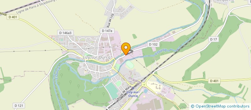 localisation de l'entreprise BARRE VOLUME TRANSPORTS  LIZY-SUR-OURCQ