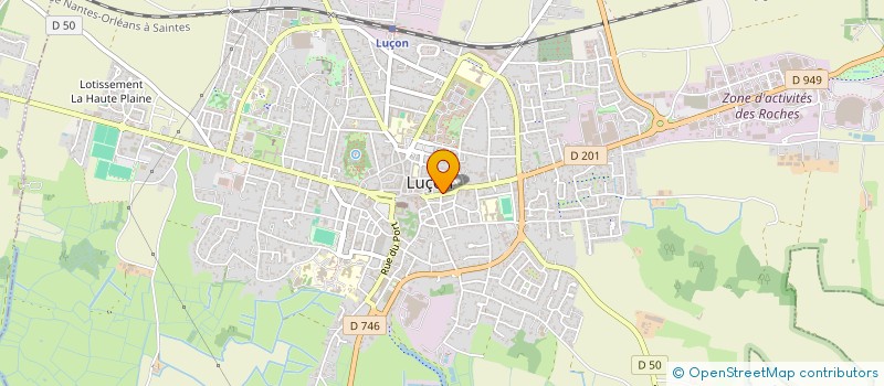 localisation de l'entreprise BARREAU à LUCON