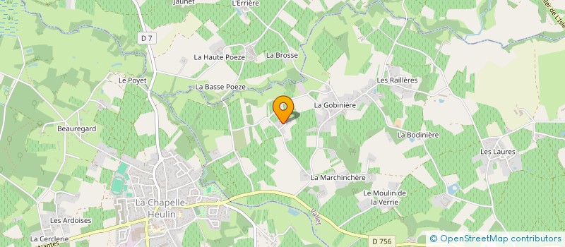 localisation de l'entreprise BARREAU PHILIPPE à VALLET