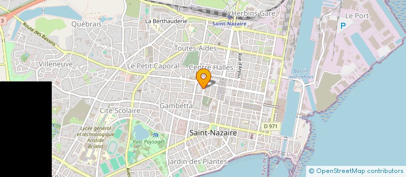 localisation de l'entreprise BARREAU SAINT-NAZAIRE à SAINT-NAZAIRE