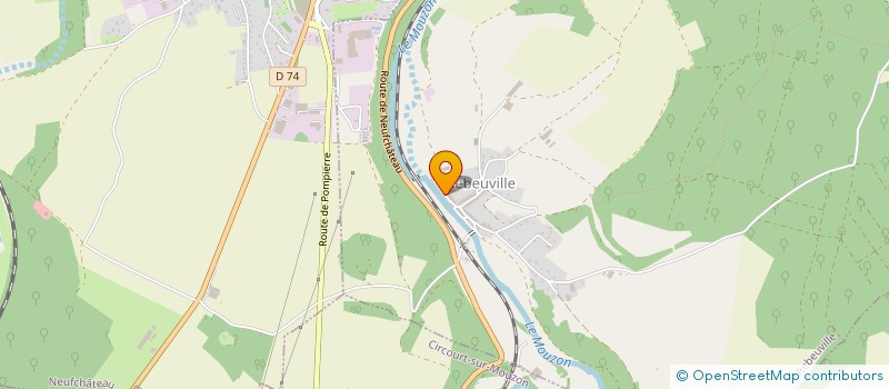 localisation de l'entreprise BARREL à REBEUVILLE
