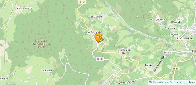 localisation de l'entreprise BARRELS TROPIC  VAUXRENARD