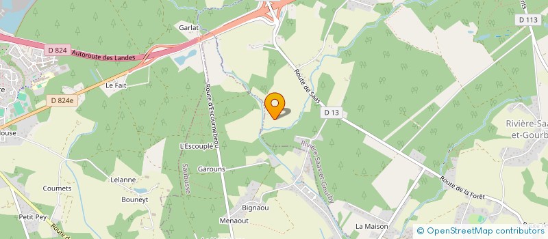 localisation de l'entreprise BARRERA SOL  RIVIERE-SAAS-ET-GOURBY