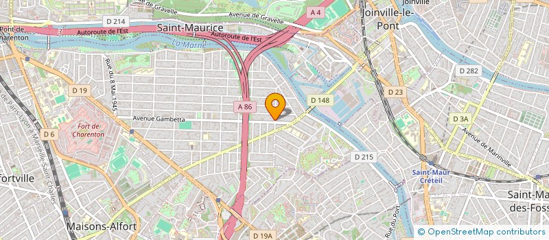 localisation de l'entreprise BARRES PULIGNY  MAISONS-ALFORT