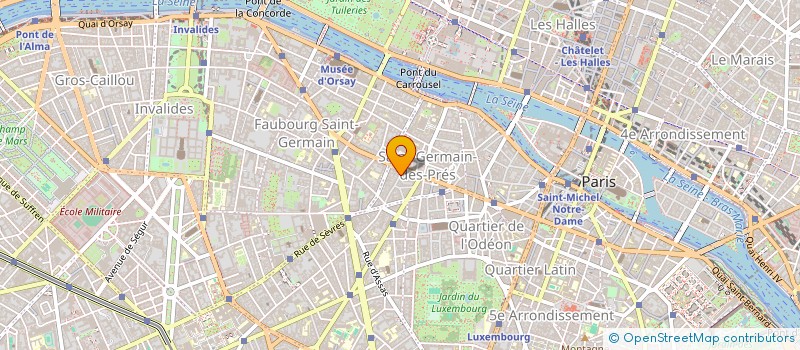 localisation de l'entreprise BARRETT à PARIS