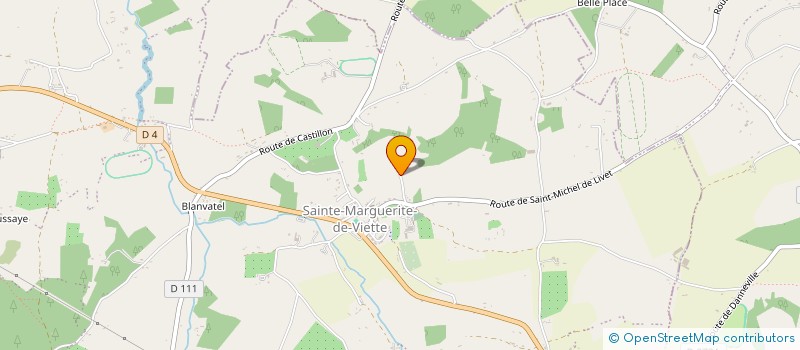 localisation de l'entreprise BARREZ IMMO  SAINT-PIERRE-EN-AUGE