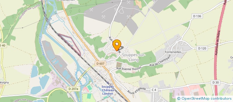 localisation de l'entreprise BARRI  SOUPPES-SUR-LOING