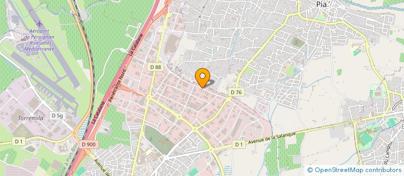 localisation de l'entreprise BARRI D ESPINES  PERPIGNAN