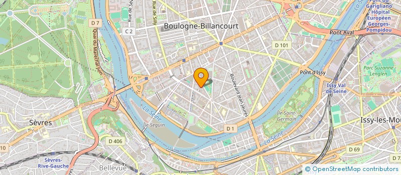 localisation de l'entreprise BARRIA à BOULOGNE-BILLANCOURT