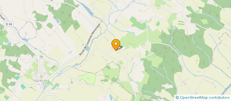localisation de l'entreprise BARRICOUTIE  VAZERAC