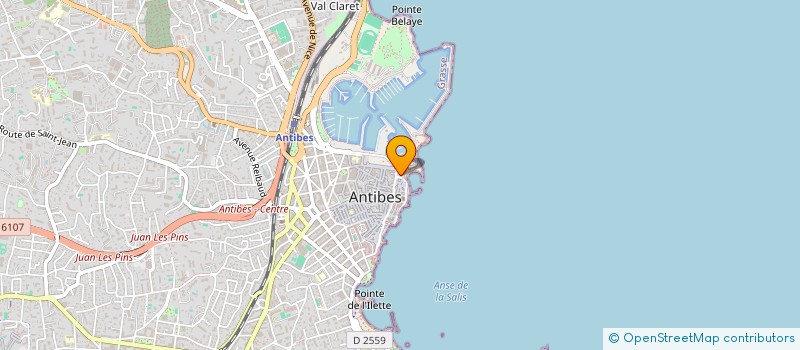 localisation de l'entreprise BARRIE LE PECHEUR - SAUMON FUME à ANTIBES