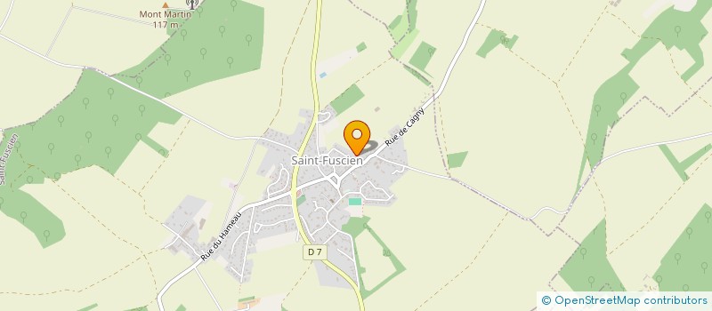 localisation de l'entreprise BARRIER A M C R  SAINT-FUSCIEN