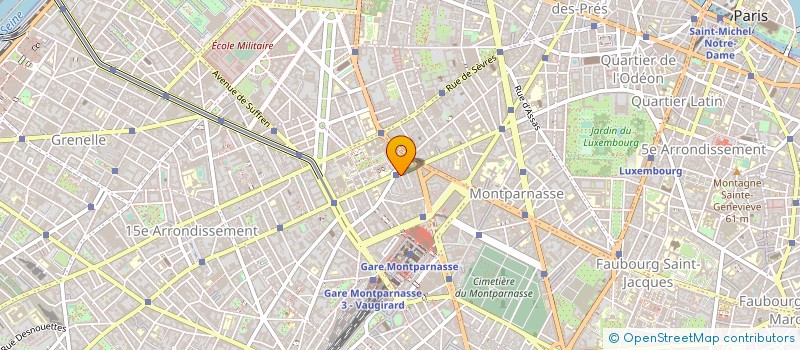 localisation de l'entreprise BARRIER & FILS à PARIS