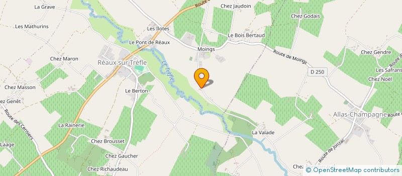 localisation de l'entreprise BARRIER LA MARECHALE  REAUX SUR TREFLE