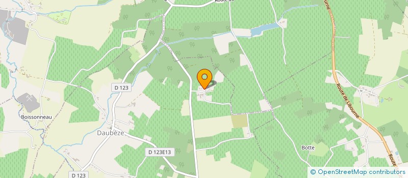 localisation de l'entreprise BARRIERE C.V.A. ET MONIQUE  DAUBEZE