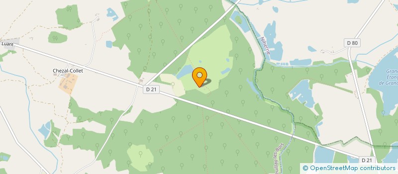 localisation de l'entreprise BARRIERE LOCATION à NEUILLAY-LES-BOIS