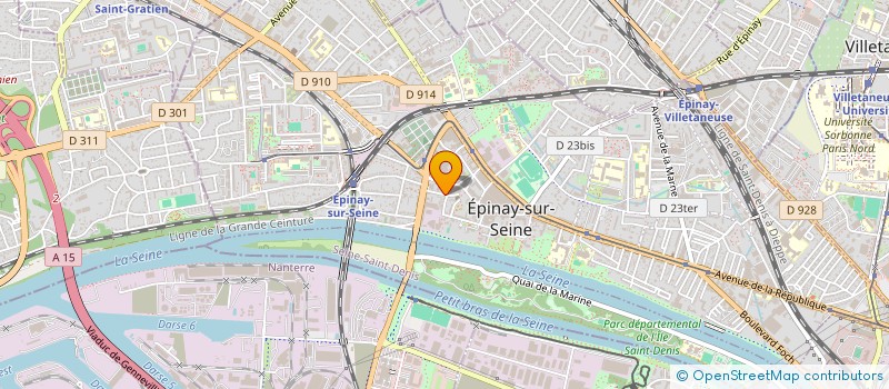 localisation de l'entreprise BARRIERE THERMIQUE à EPINAY-SUR-SEINE