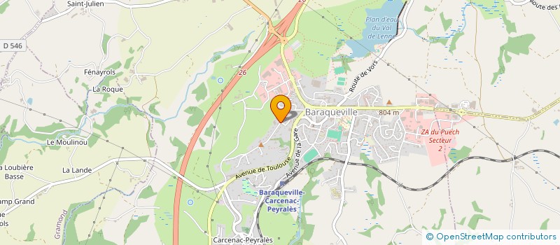 localisation de l'entreprise BARRIMO  BARAQUEVILLE