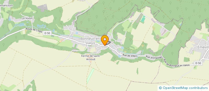 localisation de l'entreprise BARRIO CONNEXION  BONNEUIL-EN-VALOIS