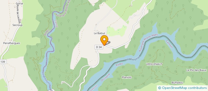 localisation de l'entreprise BARRIOL BERTRAND ET ANTHONY à CEZENS