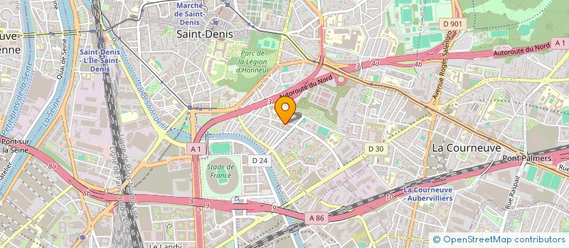localisation de l'entreprise BARRO SIMONET  SAINT-DENIS