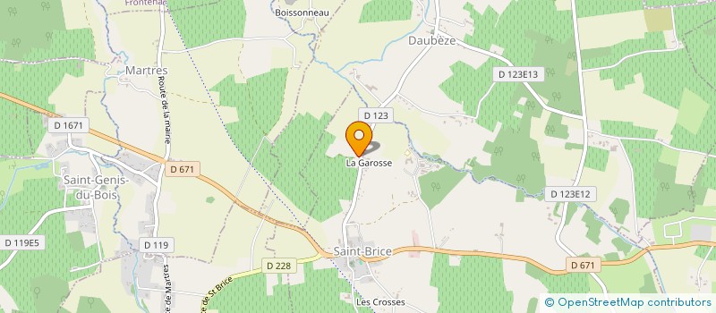 localisation de l'entreprise BARROCAS IMMOBILIER à SAINT-BRICE