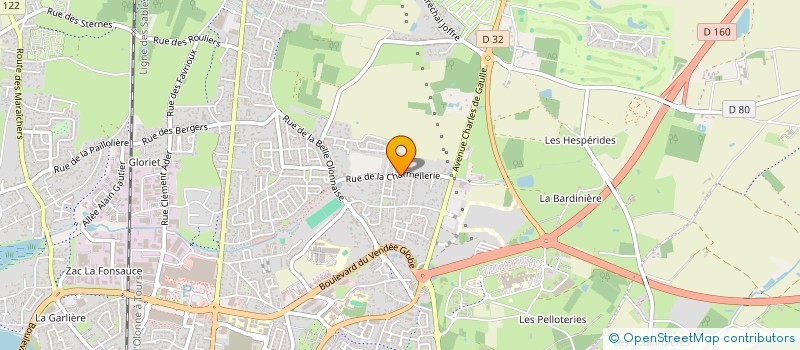localisation de l'entreprise BARROIS ENVIRONNEMENT à LES SABLES D'OLONNE