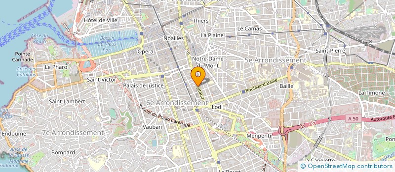 localisation de l'entreprise BARROIS OCCASIONS MOTOS à MARSEILLE