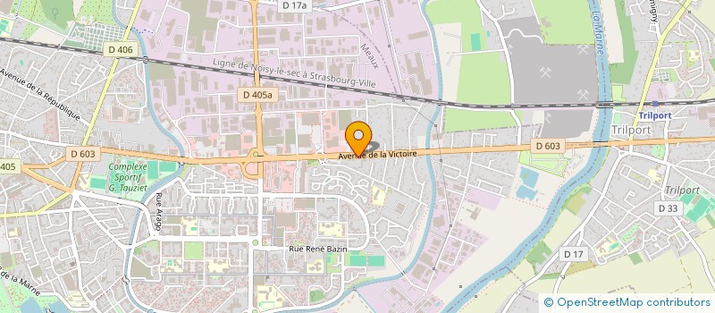 localisation de l'entreprise BARROS BATIMENT à MEAUX