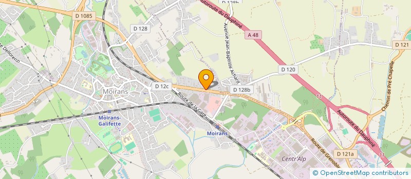 localisation de l'entreprise BARROS INVEST  SAINT-JEAN-DE-MOIRANS