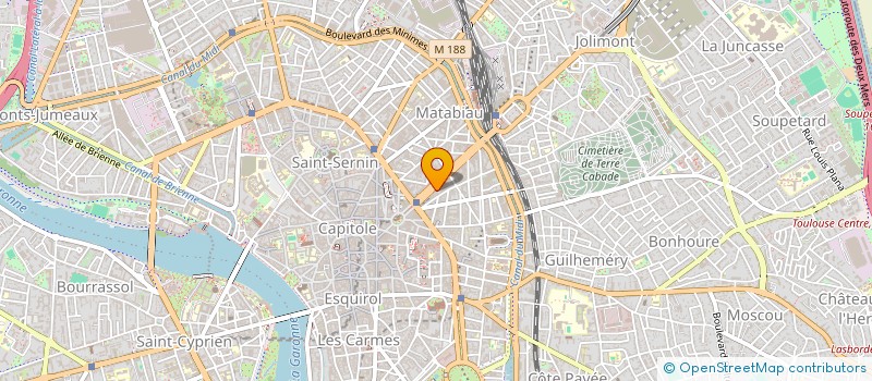 localisation de l'entreprise BARROUK à TOULOUSE