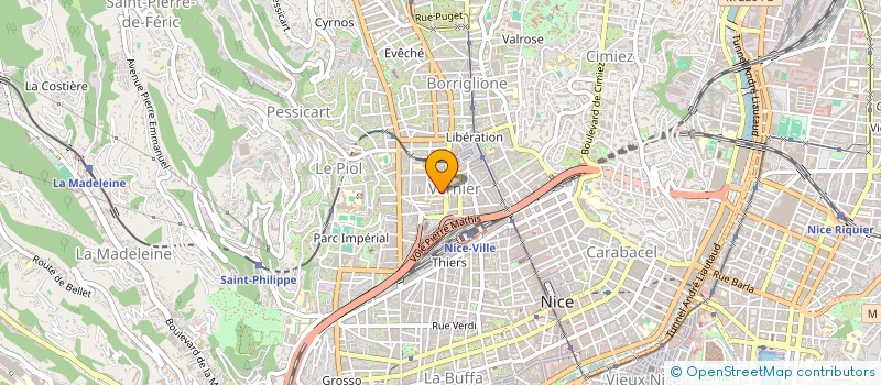 localisation de l'entreprise BARROVECCHIO ET ASSOCIES à NICE