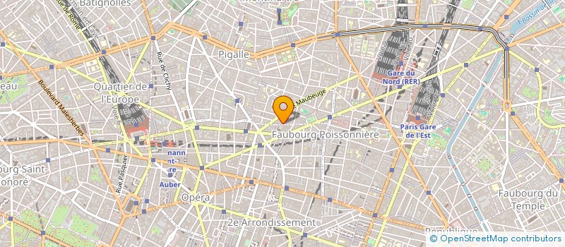 localisation de l'entreprise BARROW  PARIS