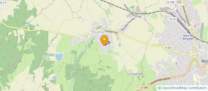 localisation de l'entreprise BARROW IMMO à PAULHAC