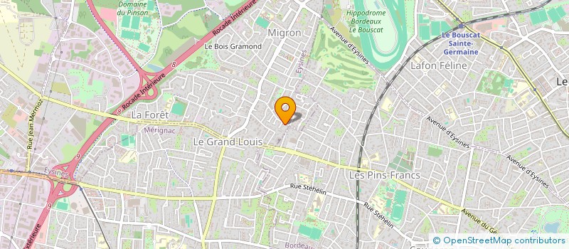 localisation de l'entreprise BARRUS ADEC  EYSINES