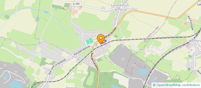 localisation de l'entreprise BARRY DECORATION à LANDRETHUN-LE-NORD